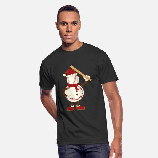 Santa Claus Baseball Christmas Funny