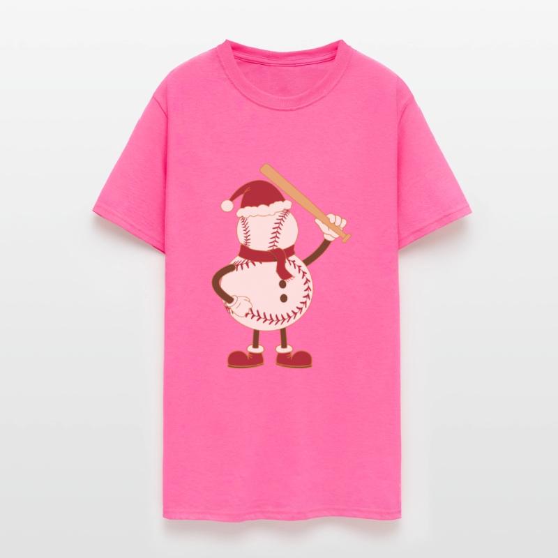 Santa Claus Baseball Christmas Funny