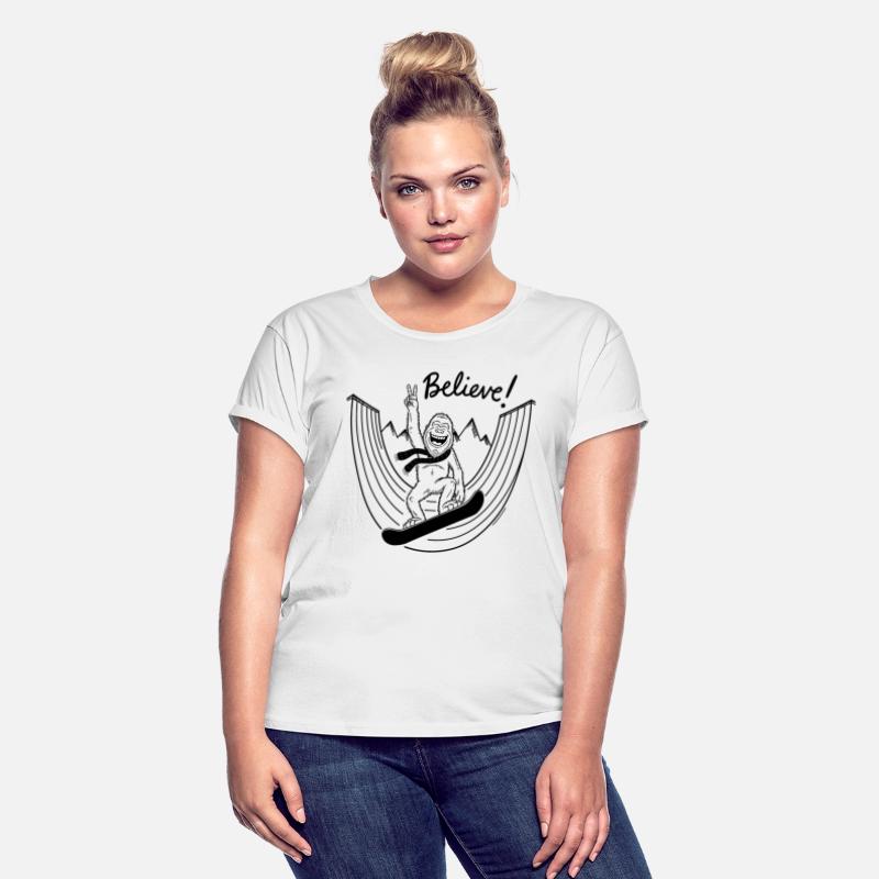 Sasquatch Bigfoot Snowboard Snowboarder