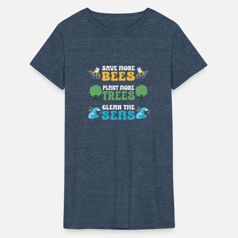 Save More Bees Plant More Trees Clean The Seas