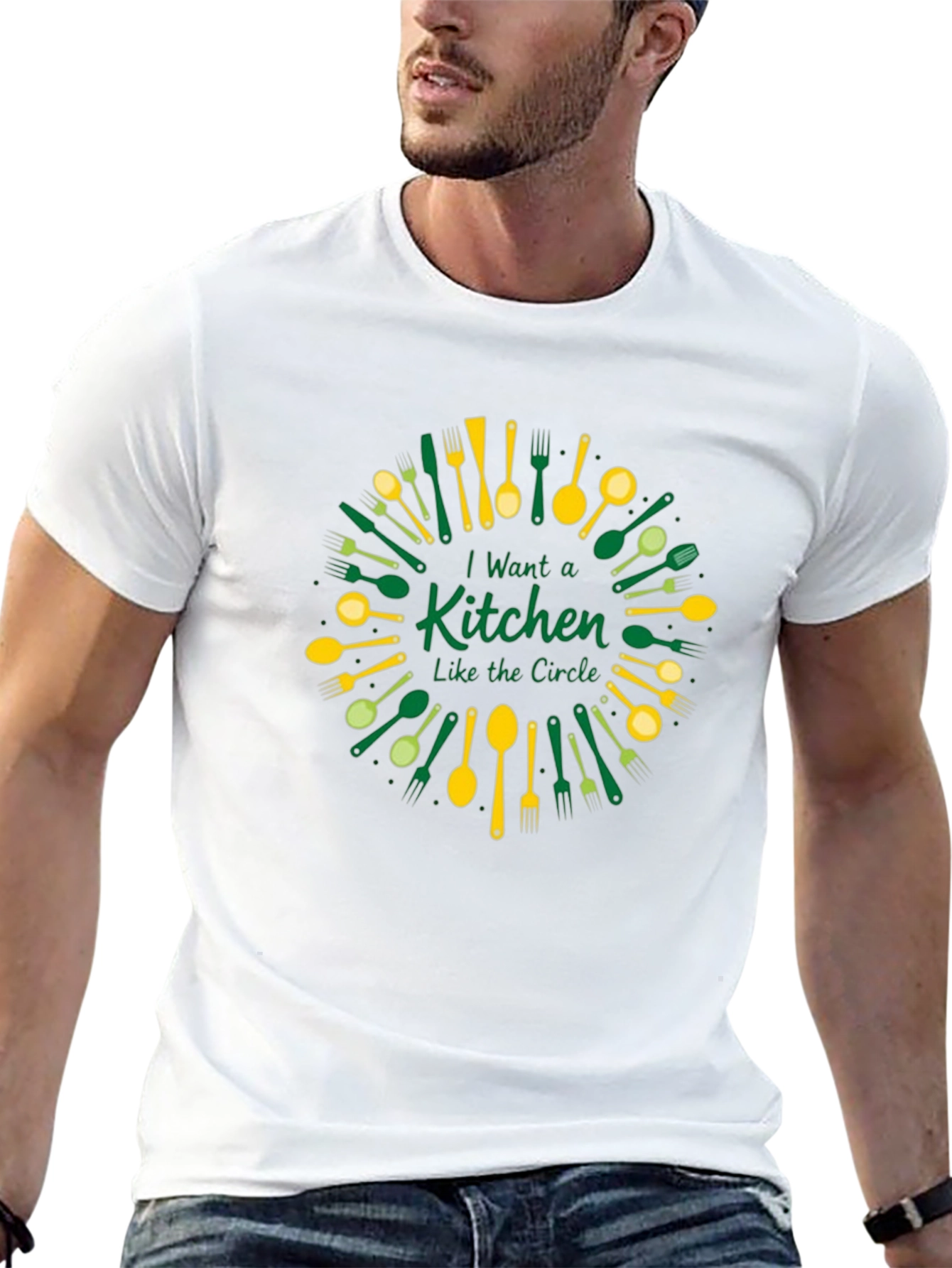 Kitchen Circle Graphic T-Shirt