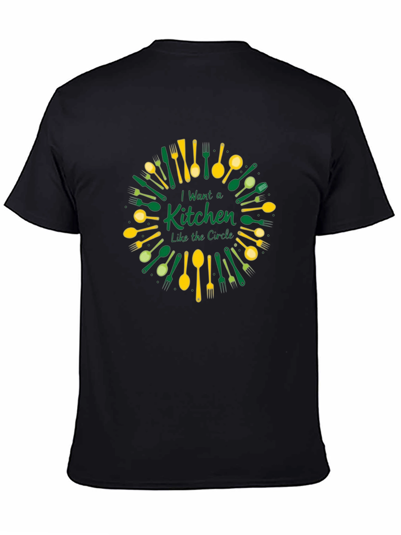 Kitchen Circle Graphic T-Shirt