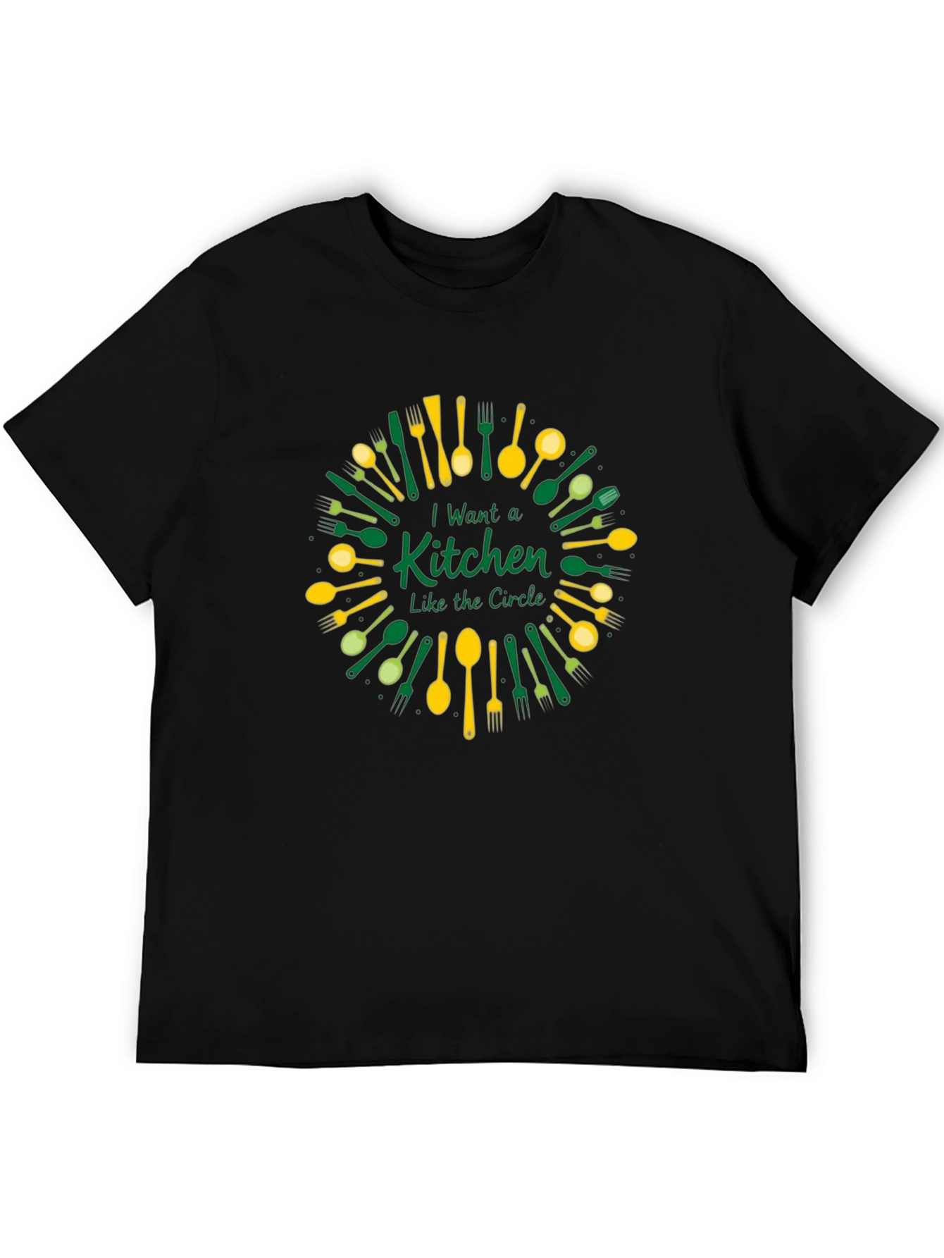 Kitchen Circle Graphic T-Shirt