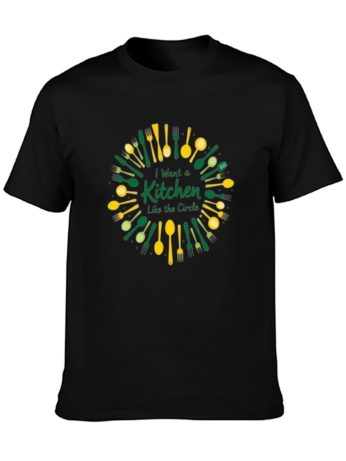 Kitchen Circle Graphic T-Shirt