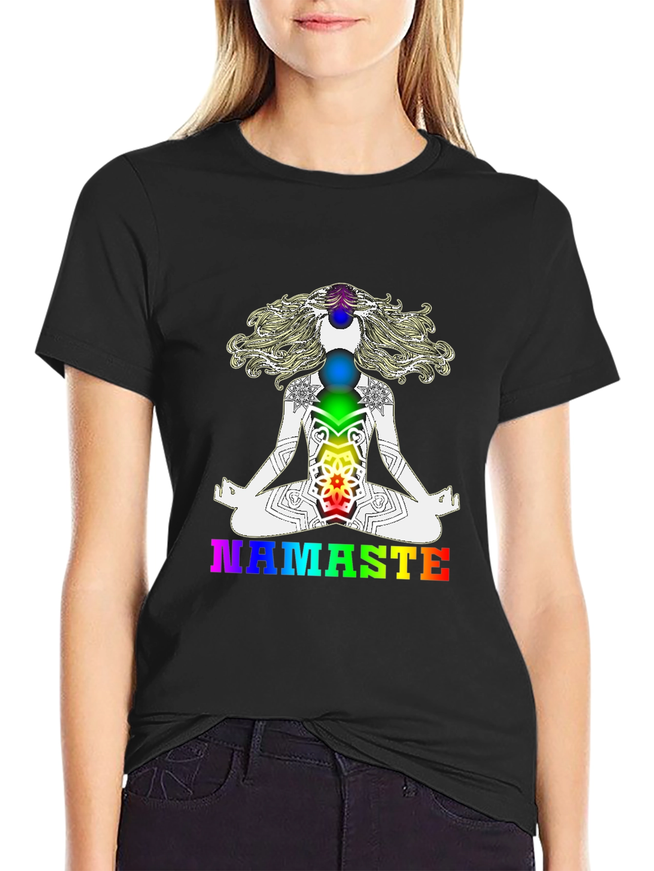 Namaste Yoga Chakra T-Shirt