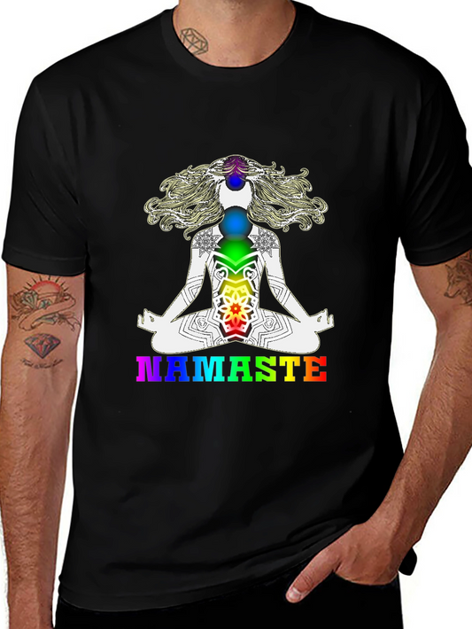 Namaste Yoga Chakra T-Shirt