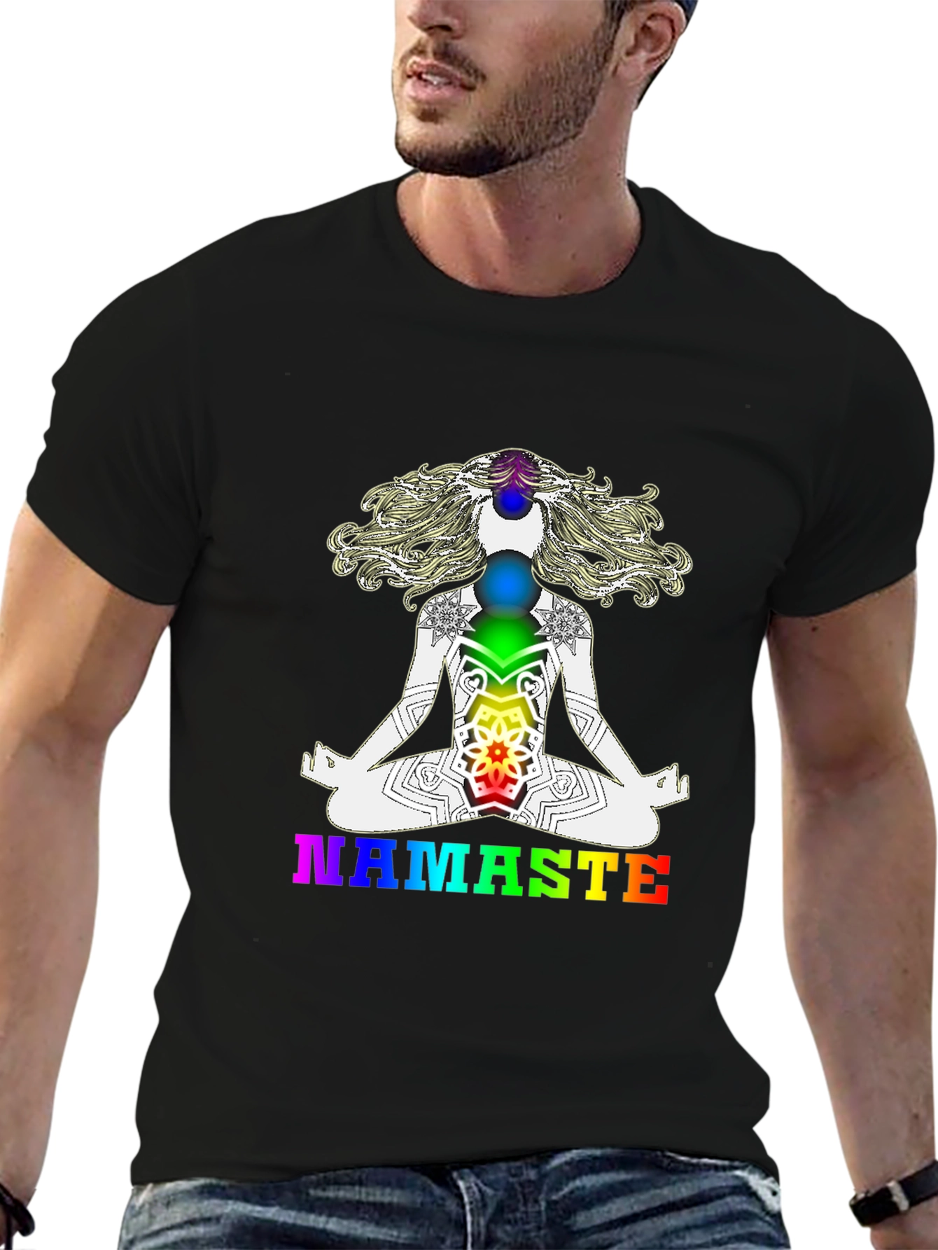 Namaste Yoga Chakra T-Shirt
