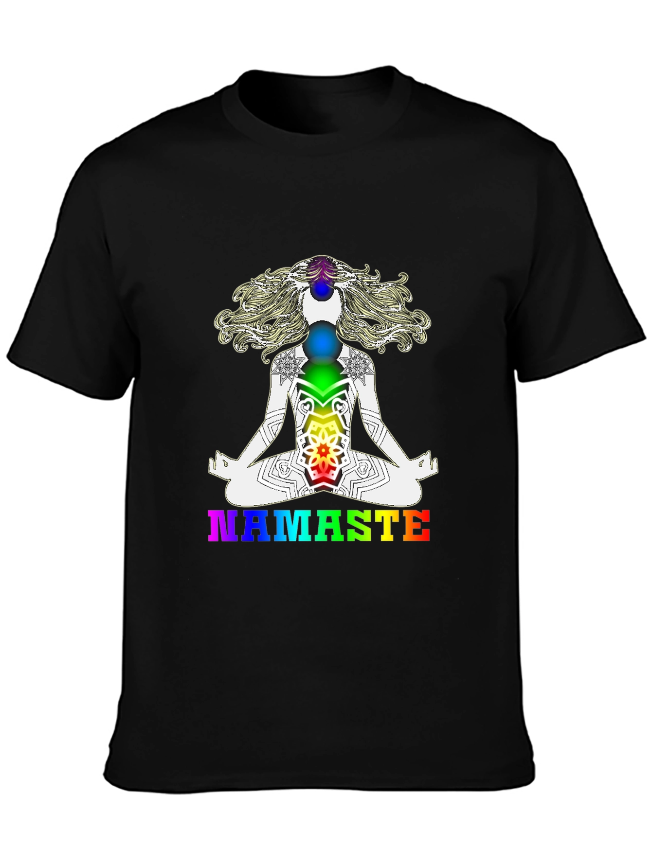 Namaste Yoga Chakra T-Shirt