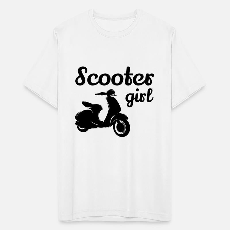 Scooter Girl Rider Scootering Motorbike Moped Bike