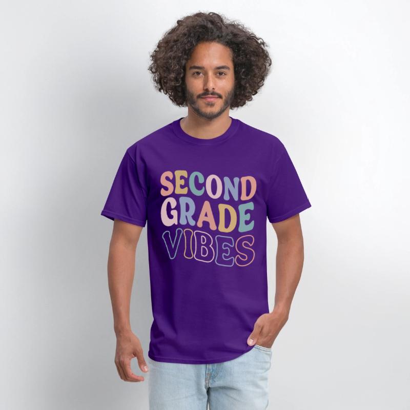 Second Grade Vibes 2nd Grade Teacher Elementary