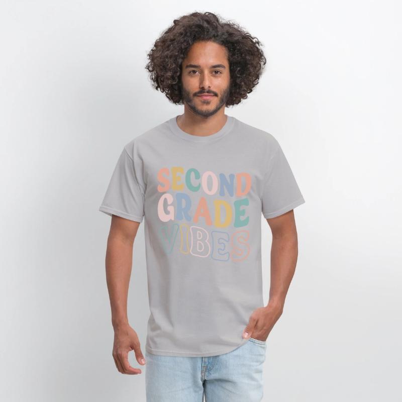 Second Grade Vibes 2nd Grade Teacher Elementary