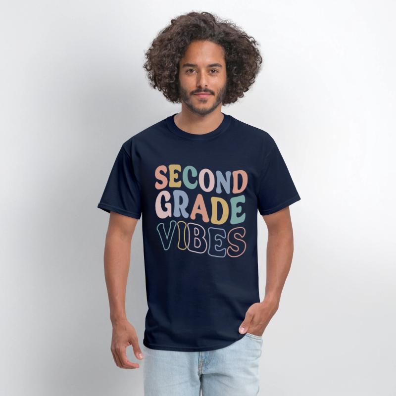 Second Grade Vibes 2nd Grade Teacher Elementary