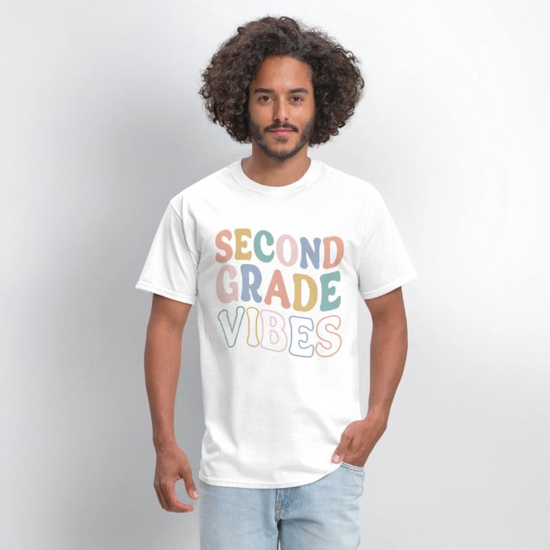 Second Grade Vibes 2nd Grade Teacher Elementary