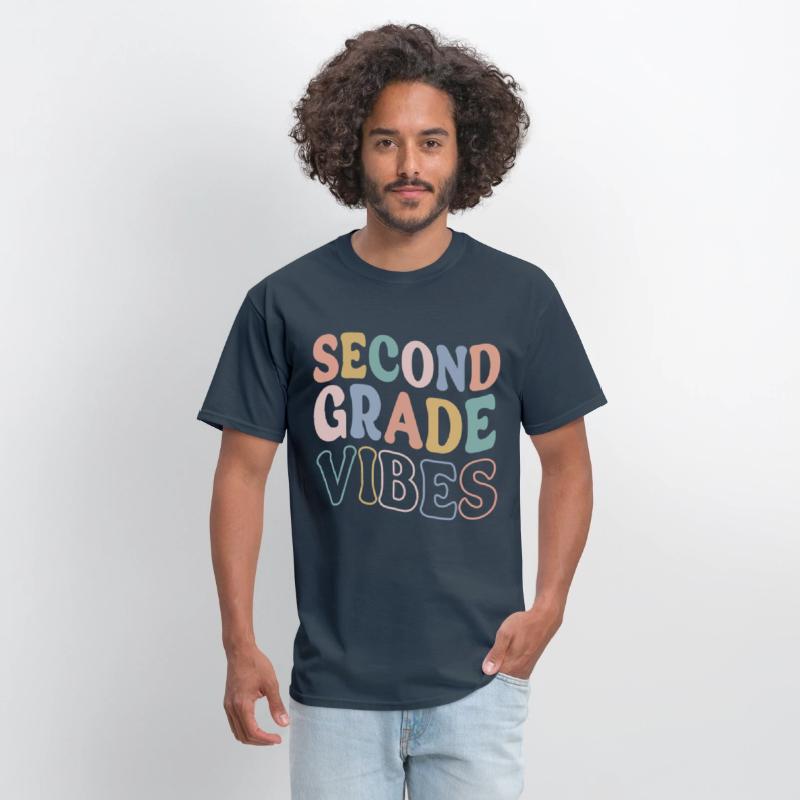 Second Grade Vibes 2nd Grade Teacher Elementary