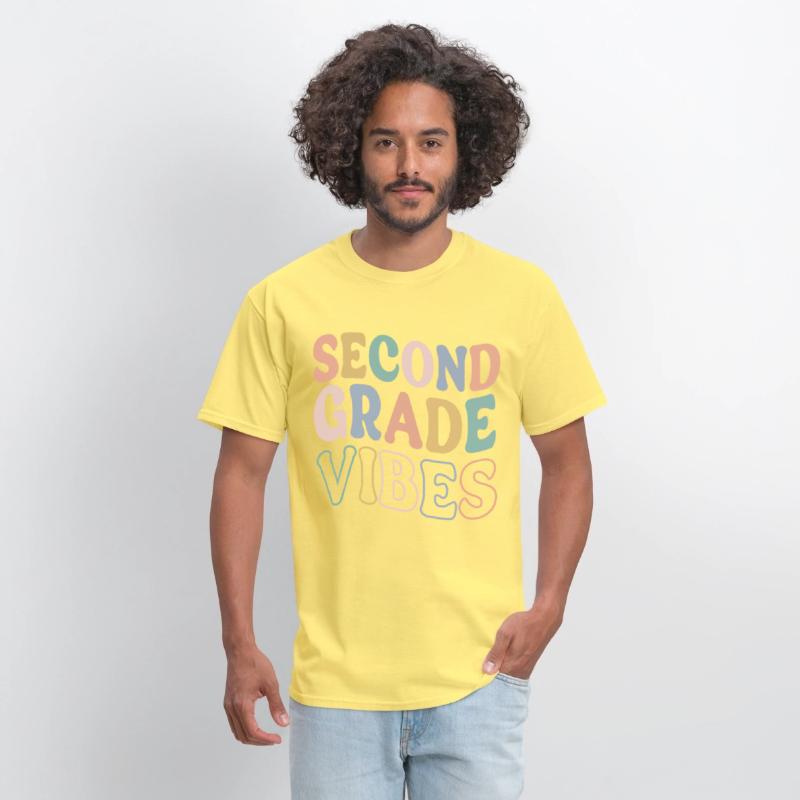 Second Grade Vibes 2nd Grade Teacher Elementary