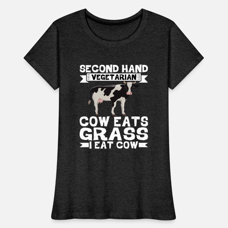 Second Hand Vegetarian, Cow Eats Grass, I Eat Cow2