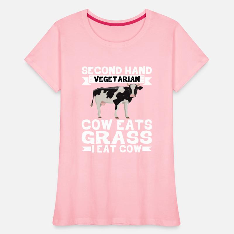 Second Hand Vegetarian, Cow Eats Grass, I Eat Cow2