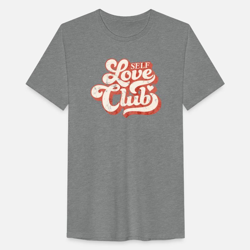 SELF LOVE CLUB IN GROOVY TYPO