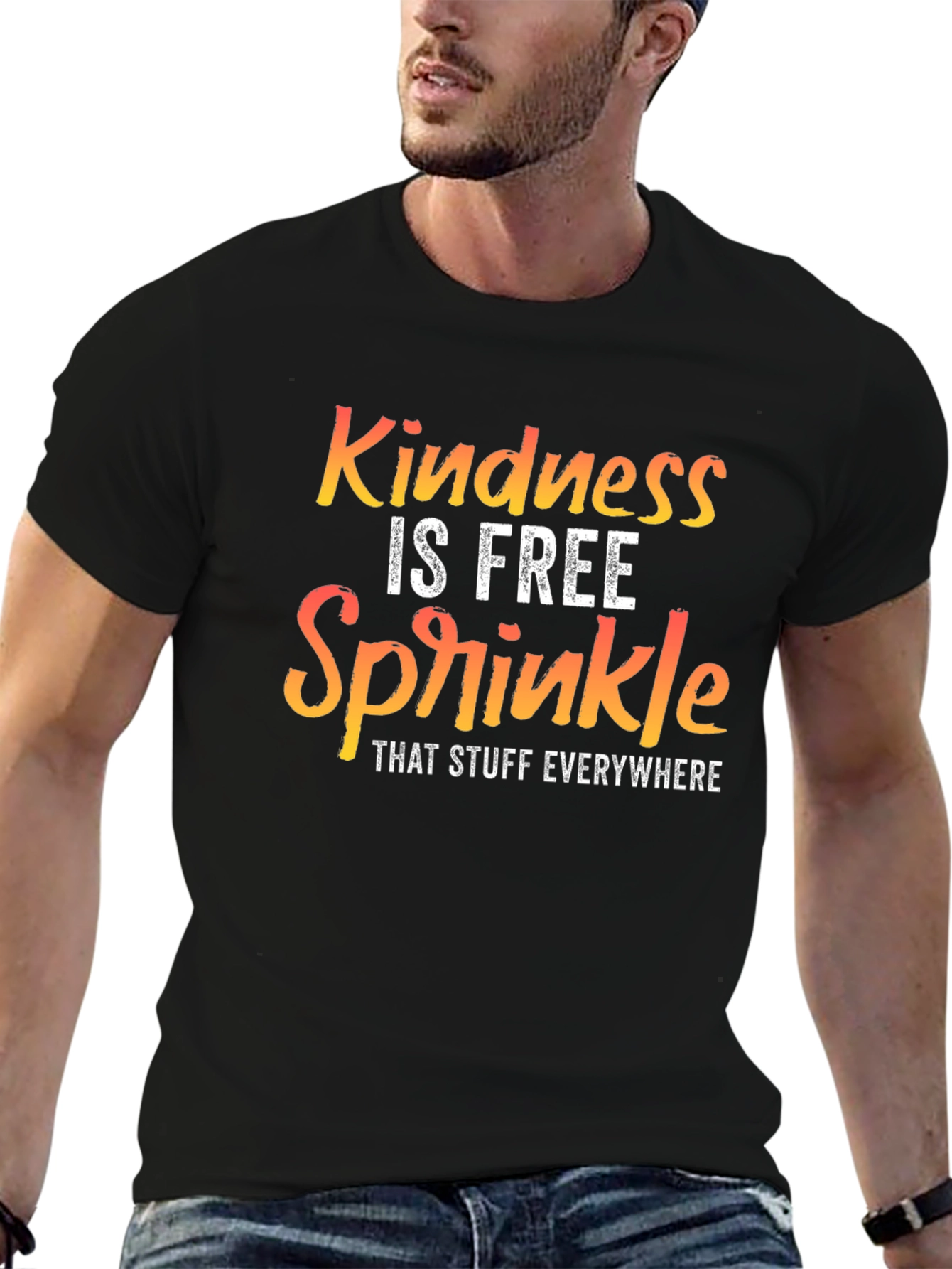 Kindness is Free T-Shirt - Spread Positivity