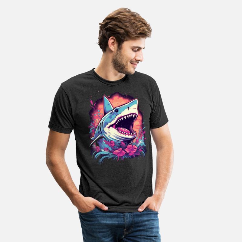 Shark Flowers Marine Explorer Diver Gift