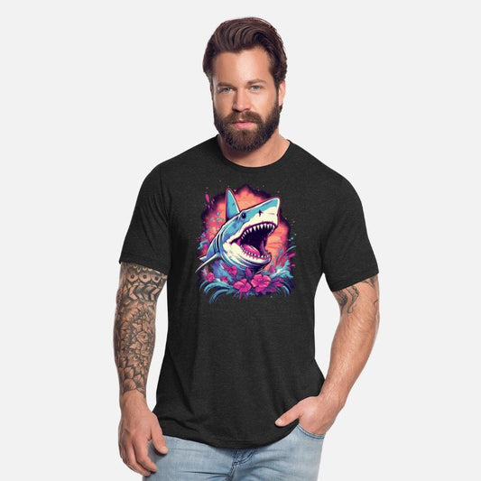 Shark Flowers Marine Explorer Diver Gift