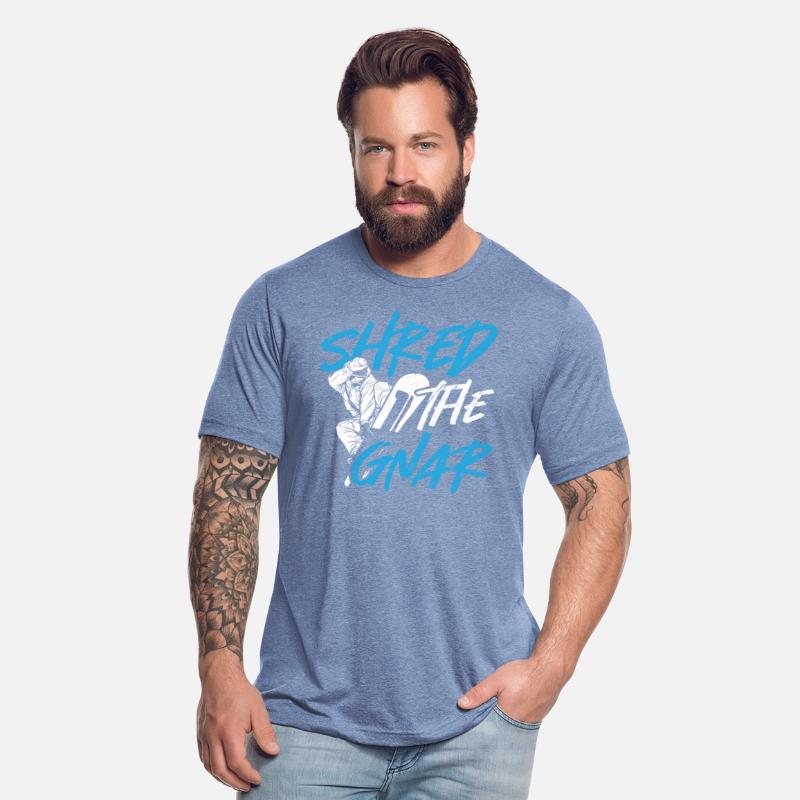 Shred The Gnar Snowboarding Snowboarder