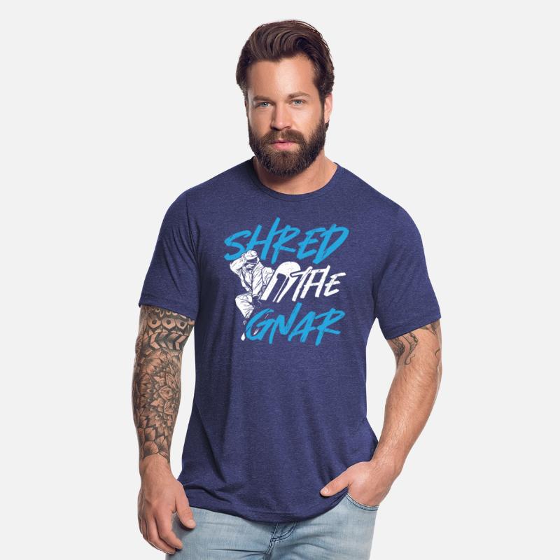 Shred The Gnar Snowboarding Snowboarder