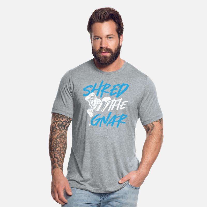 Shred The Gnar Snowboarding Snowboarder