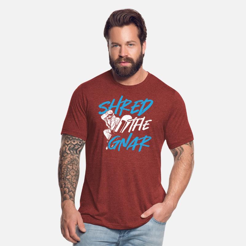 Shred The Gnar Snowboarding Snowboarder