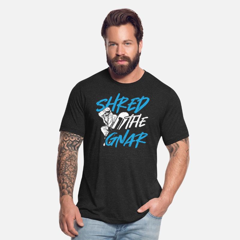 Shred The Gnar Snowboarding Snowboarder