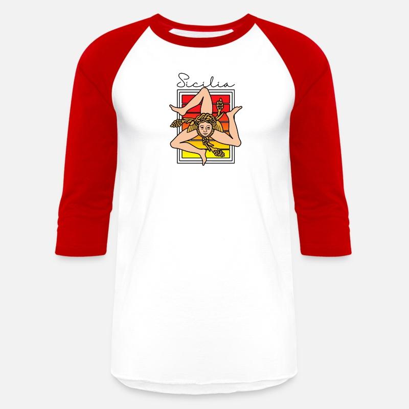 Sicilia Flag Sicily Palermo Italy