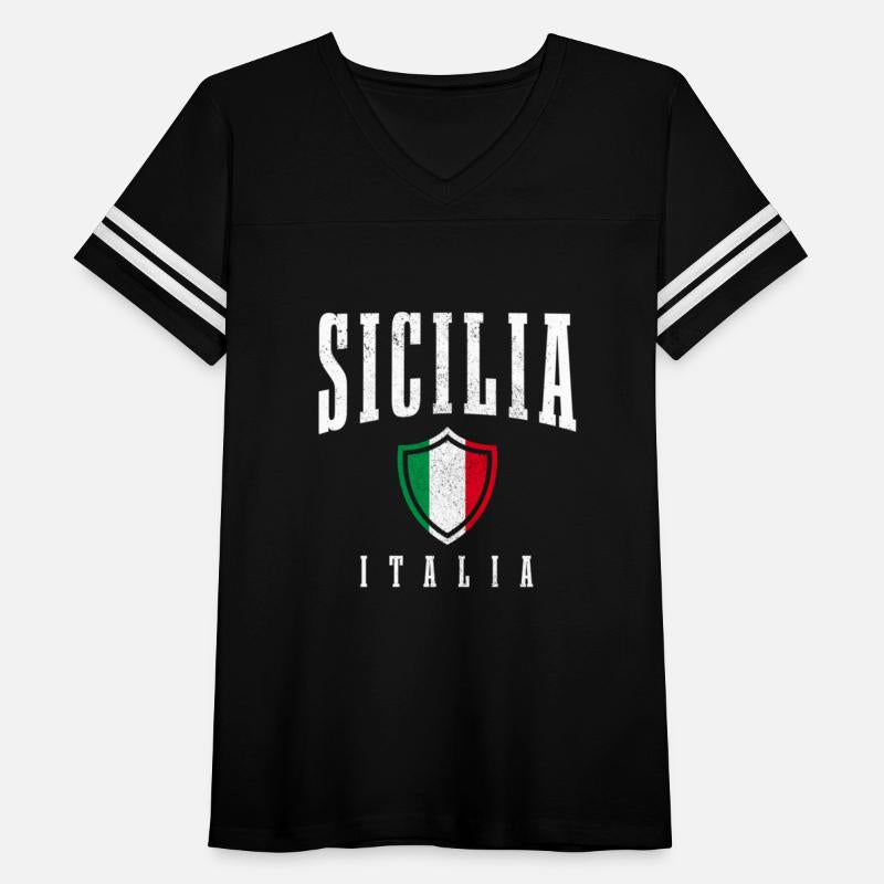 Sicilia Italy Sicily Italia Italian Flag