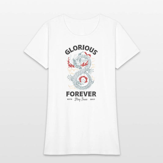 Simple Illustration Japanese Dragon Quote T Shirt