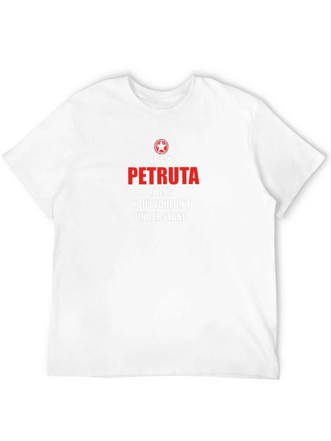 Its a Petruta Thing T-Shirt - Black