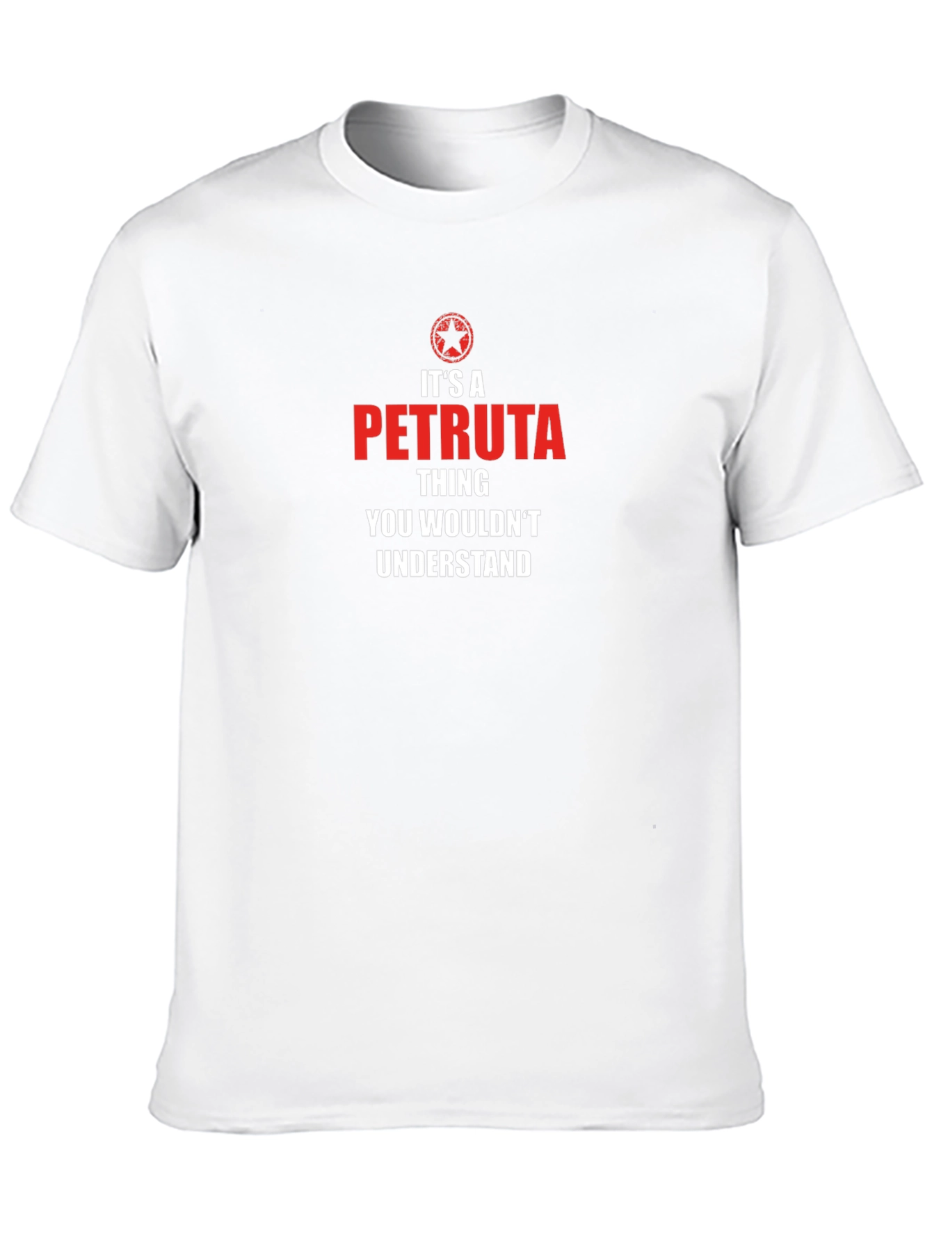 Its a Petruta Thing T-Shirt - Black