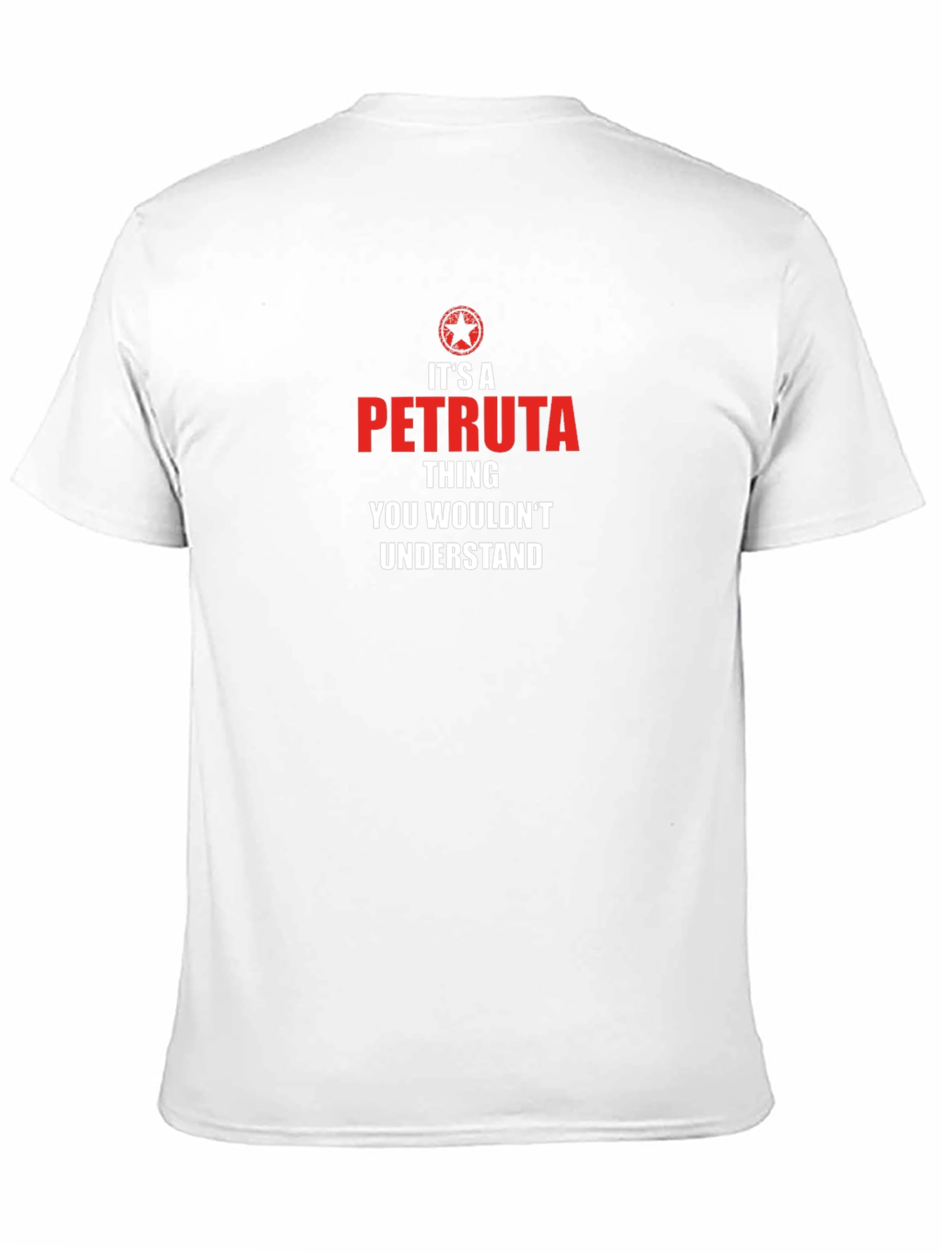 Its a Petruta Thing T-Shirt - Black