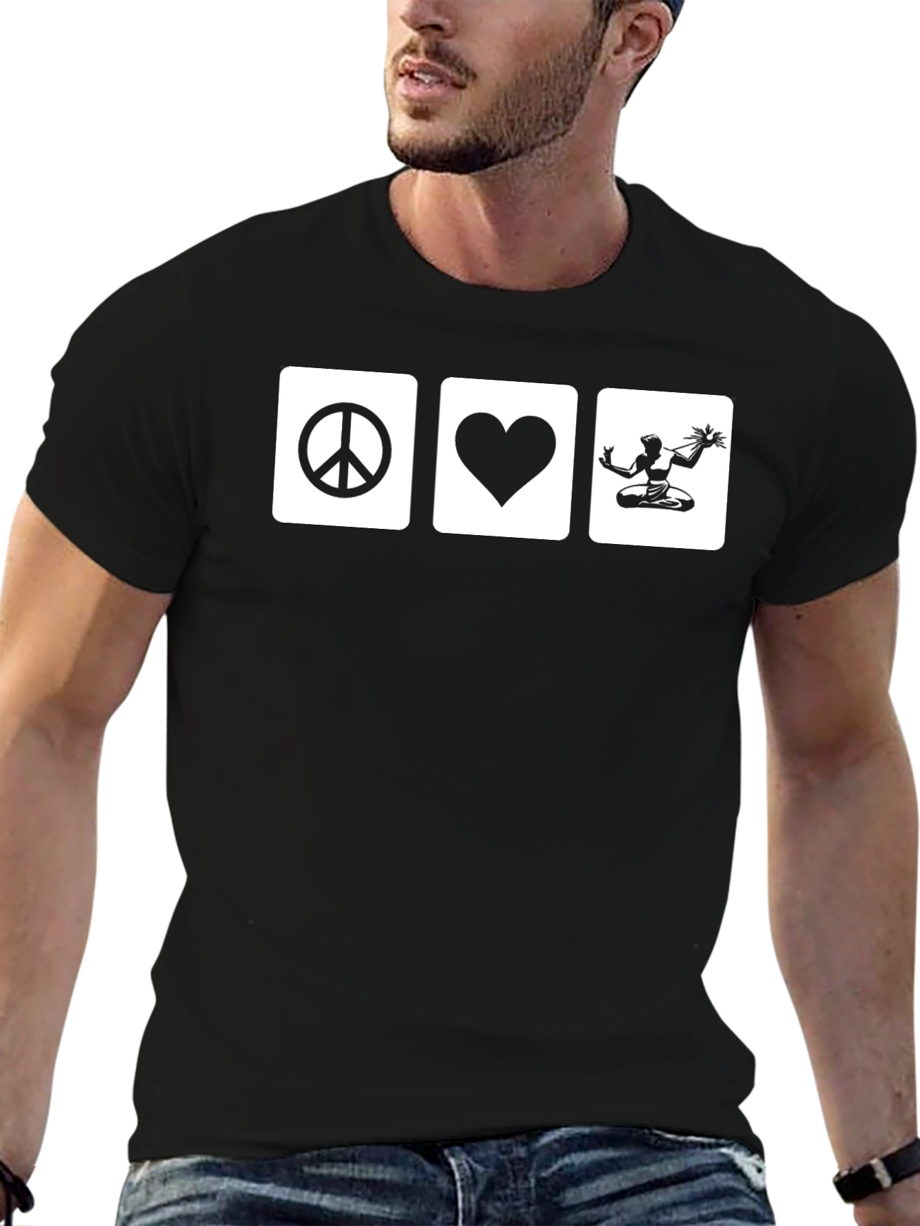 Peace Love Yoga T-Shirt
