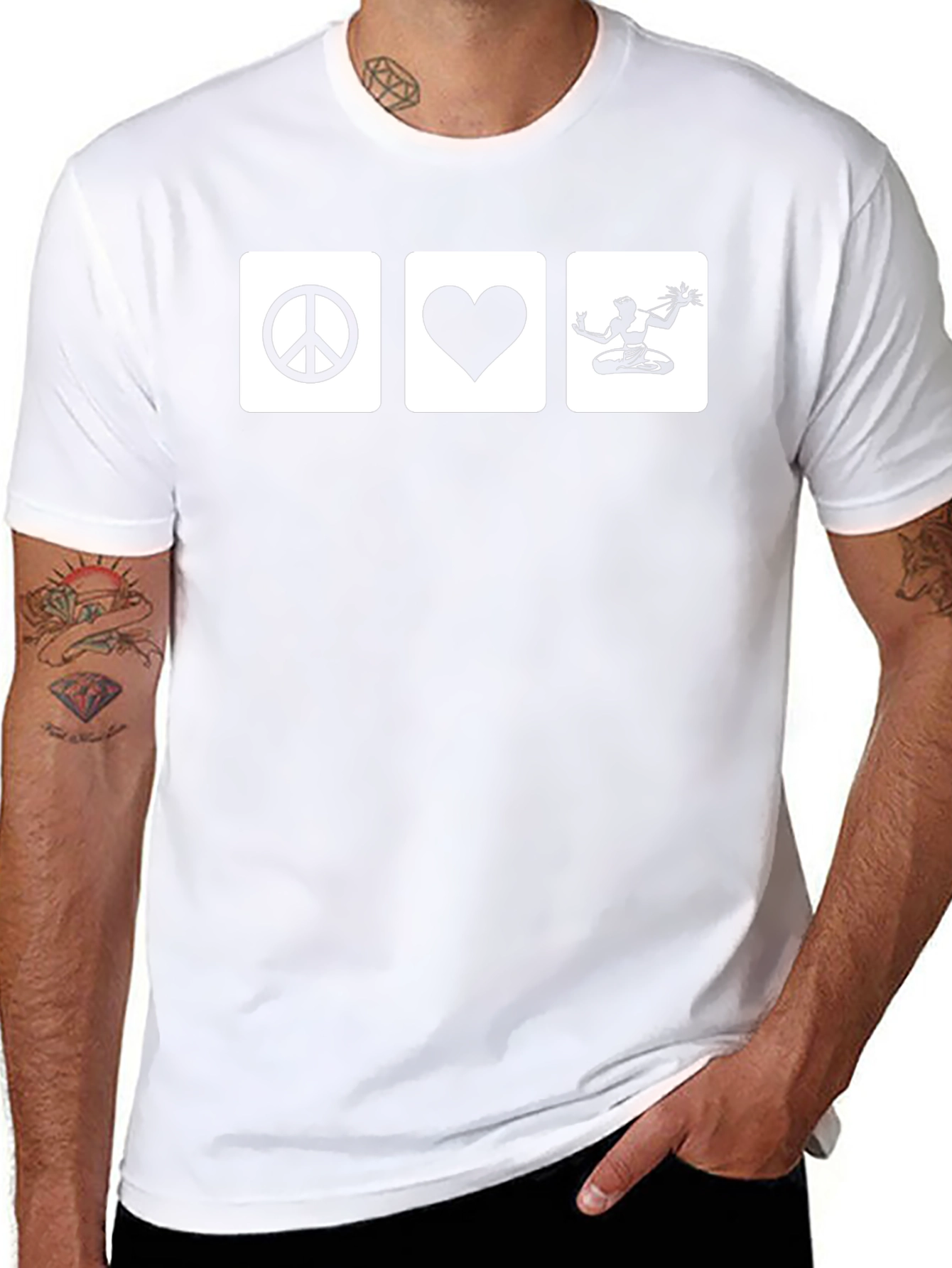 Peace Love Yoga T-Shirt