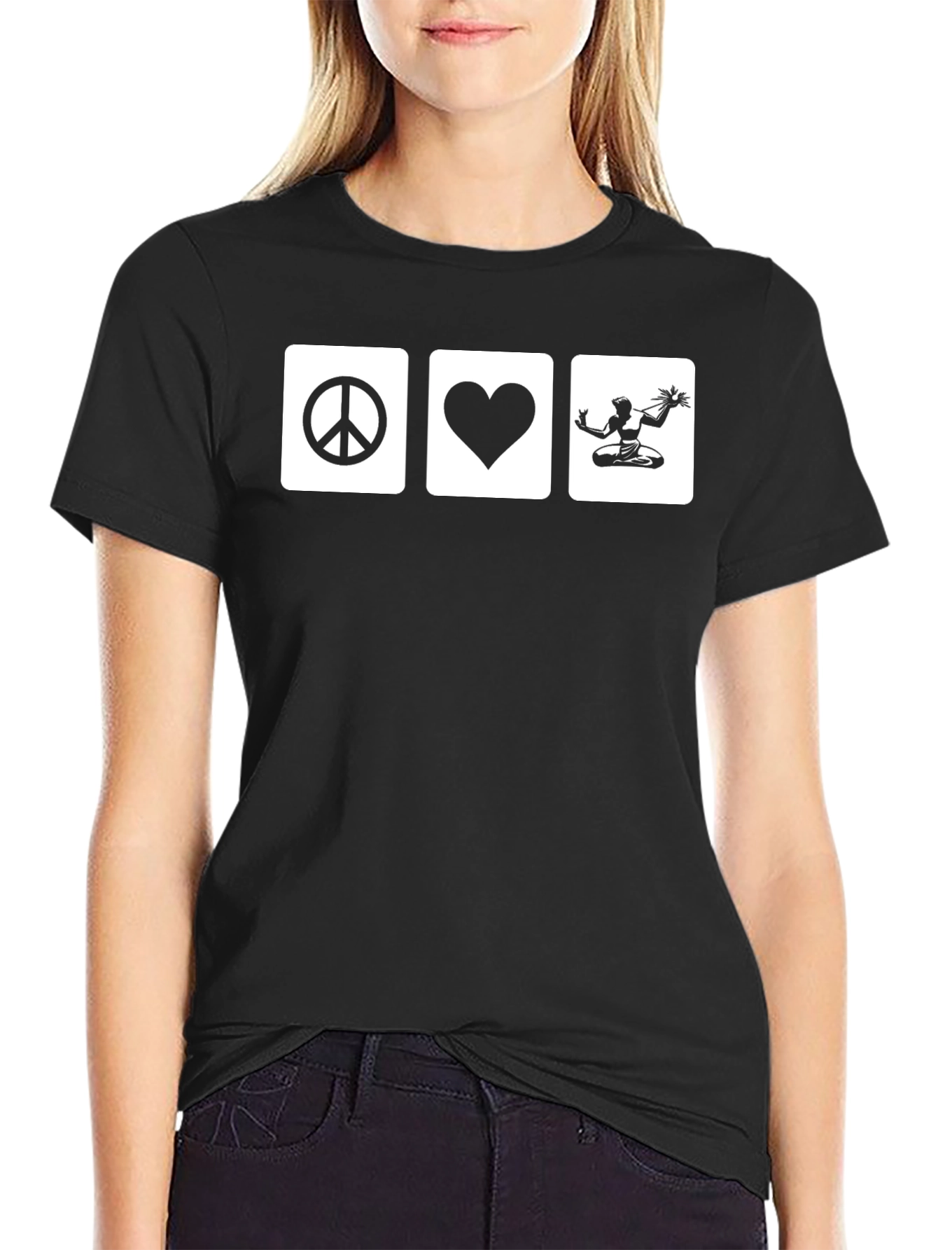 Peace Love Yoga T-Shirt