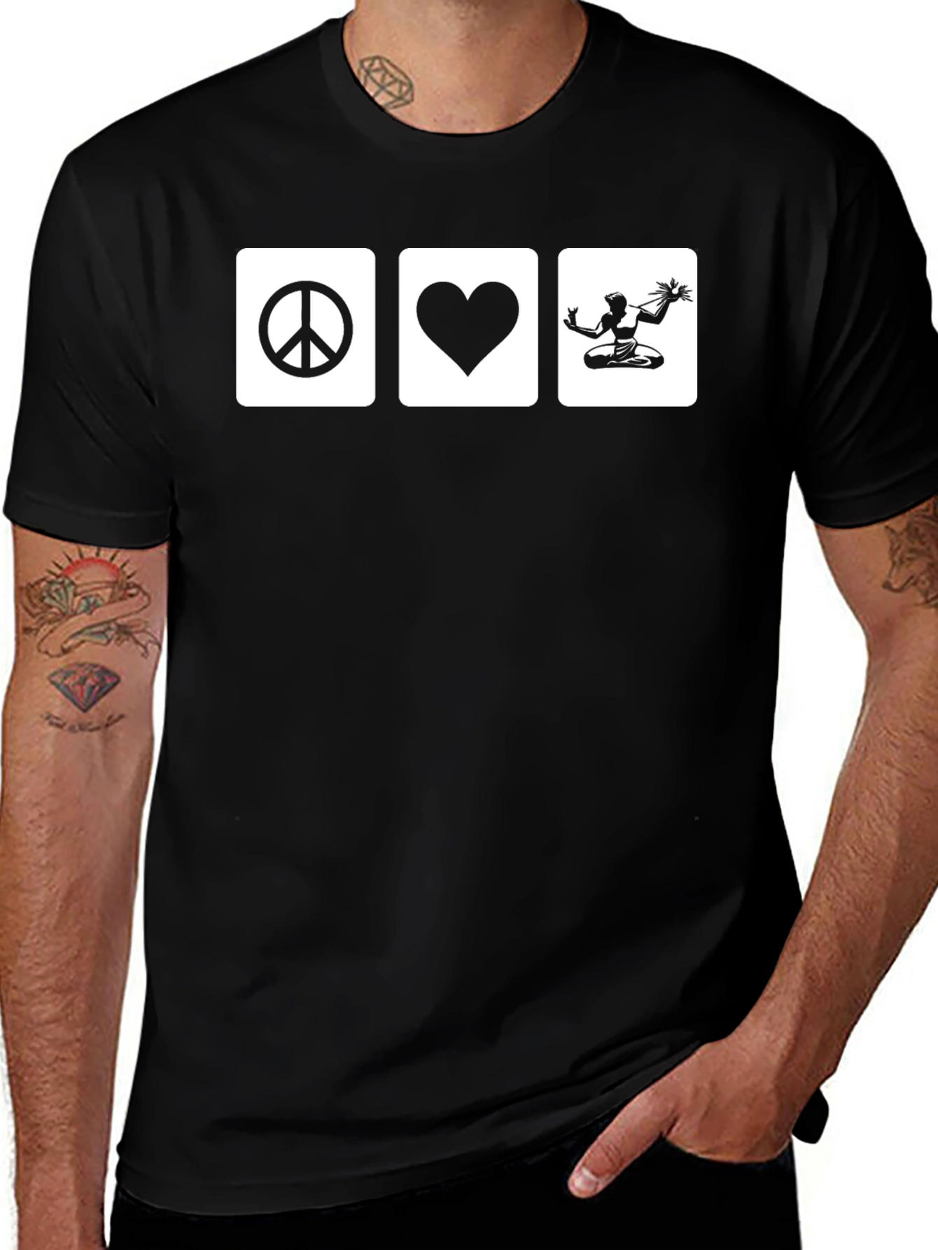 Peace Love Yoga T-Shirt