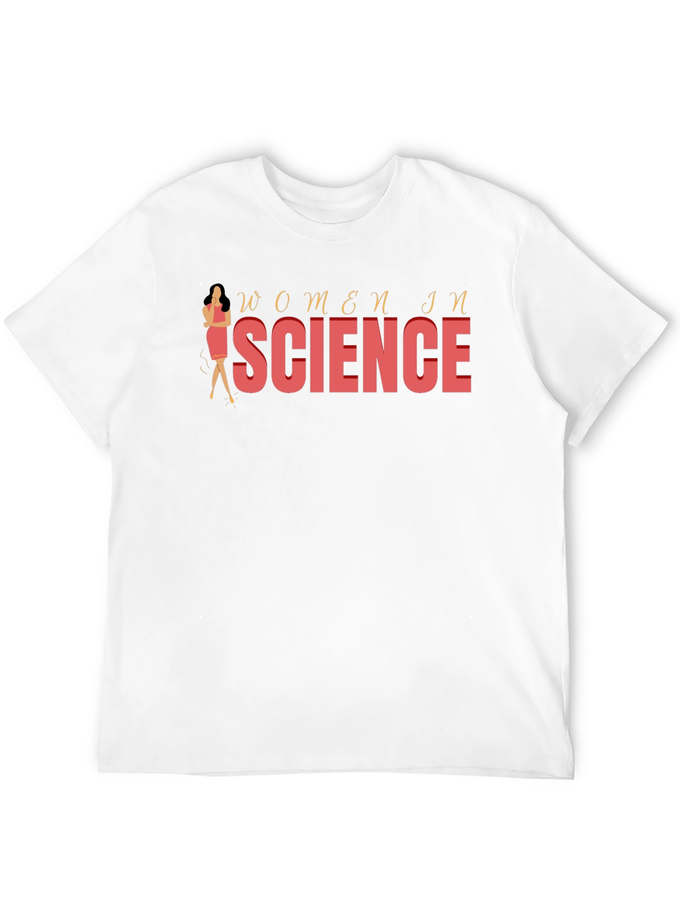 Women in Science Graphic Tee - Black