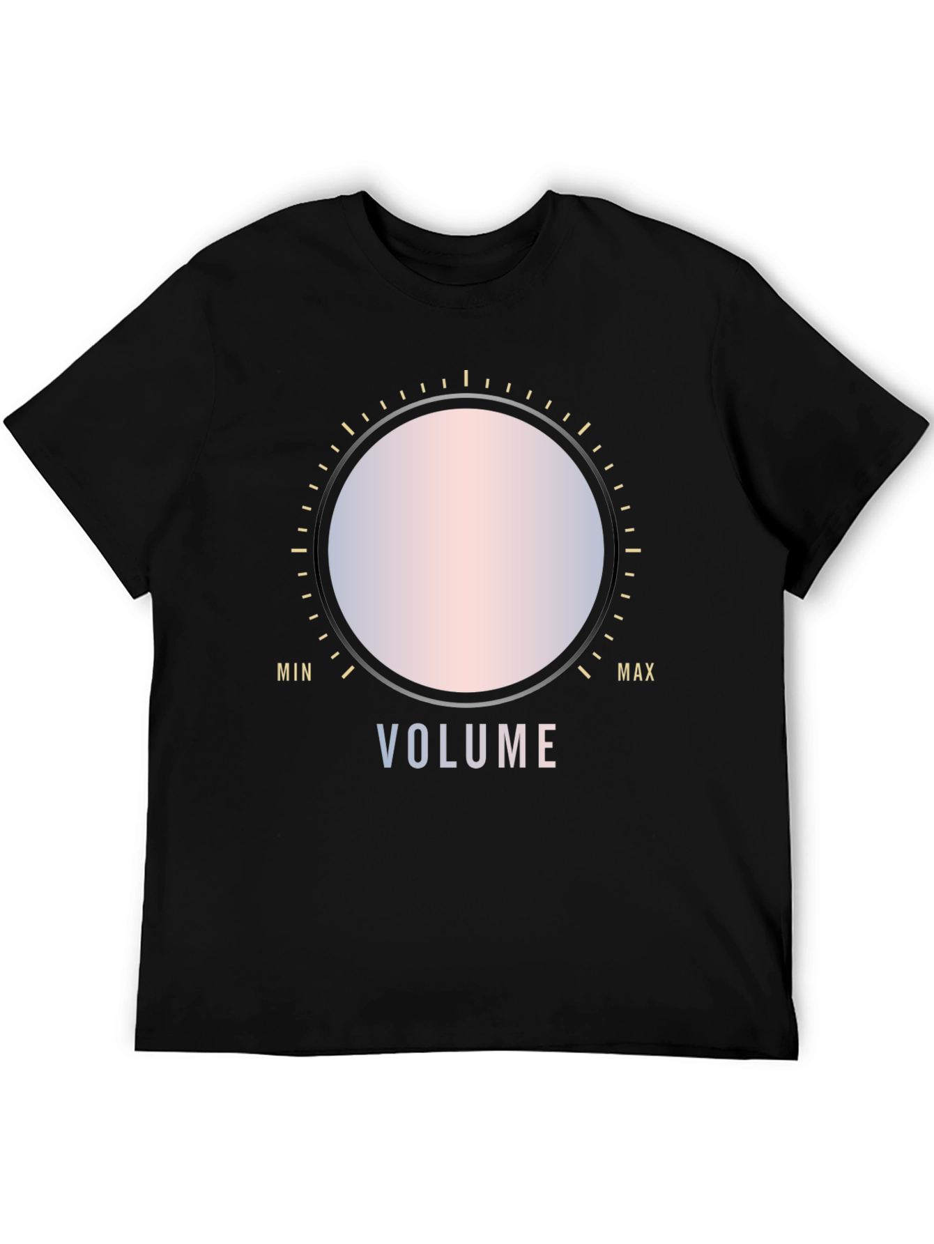 Volume Control Graphic Tee - Stylish Comfort