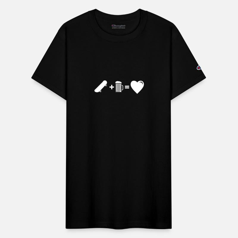 Skateboard Beer Mug of Beer Is Love Athlete Gift