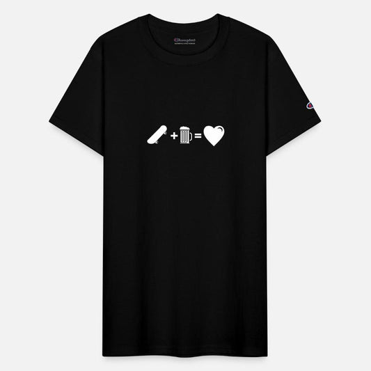 Skateboard Beer Mug of Beer Is Love Athlete Gift