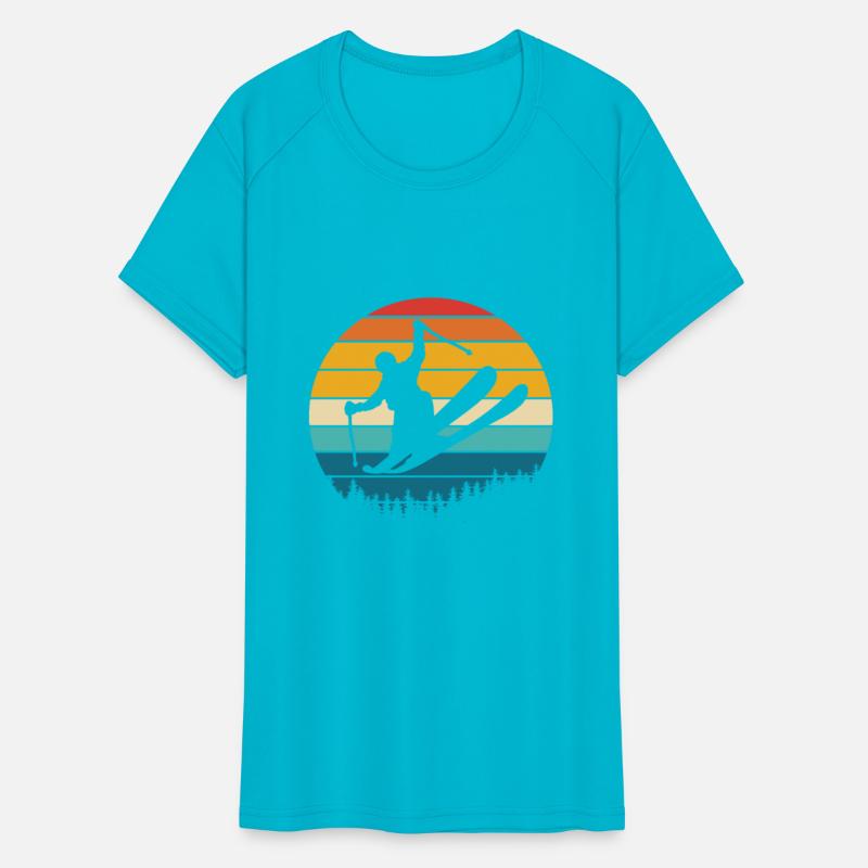 Skiing Retro Vintage