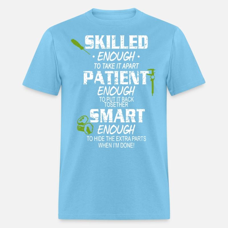 Skilled enough to take it apart enough to put it b