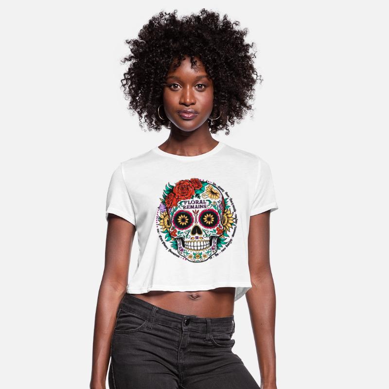 Skull Floral Remains