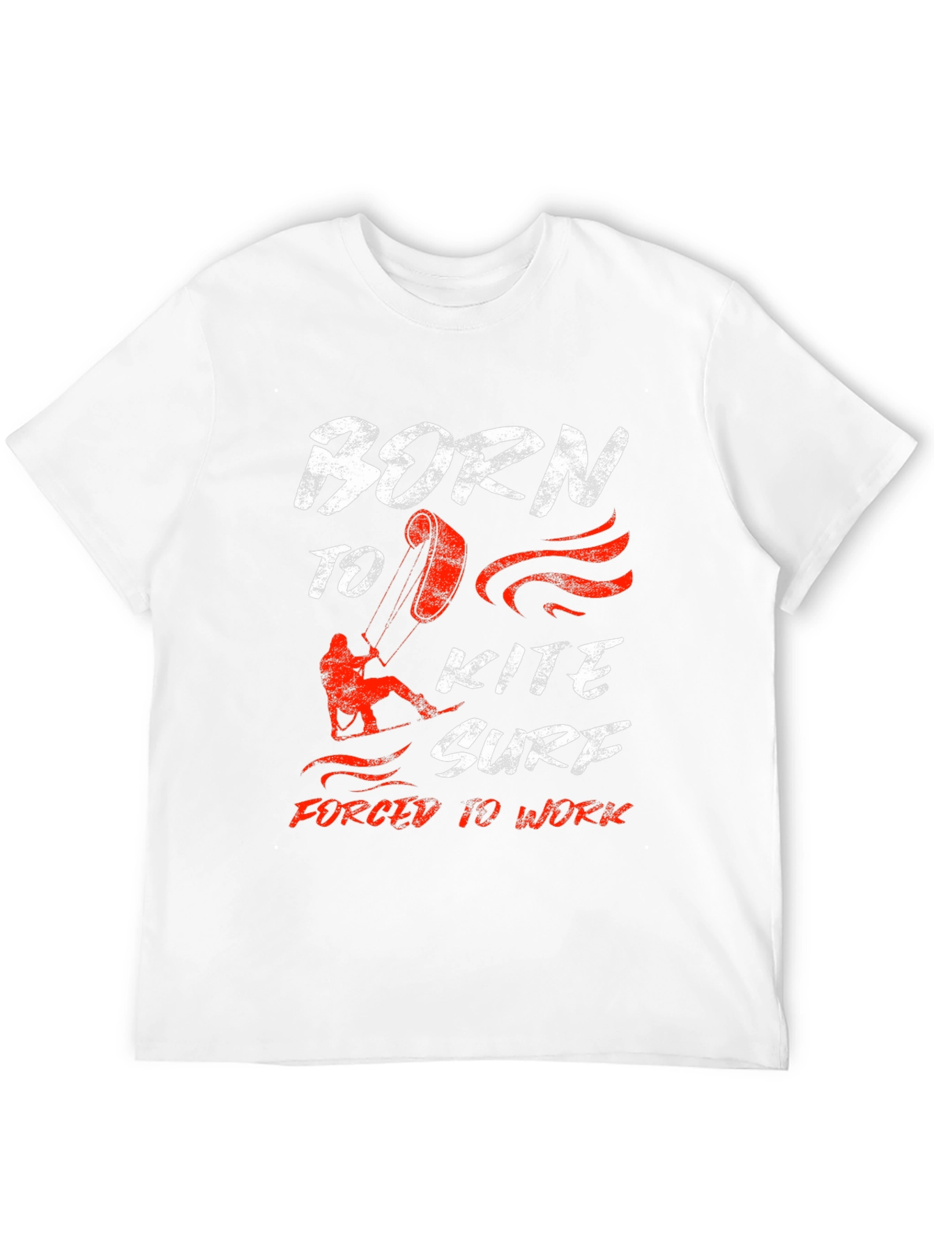 Born to Kite Surf T-Shirt: Kitesurfing Graphic Tee