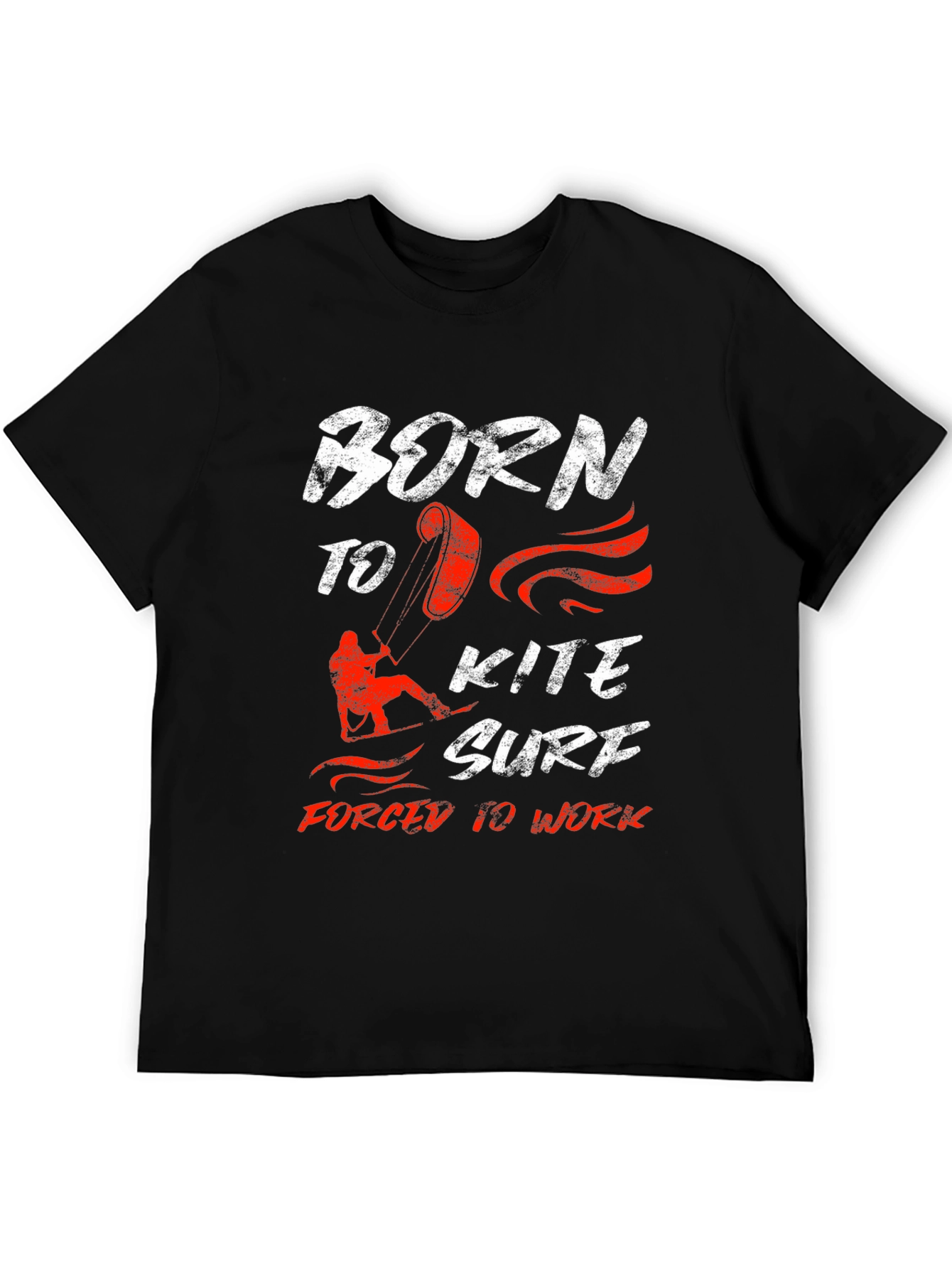 Born to Kite Surf T-Shirt: Kitesurfing Graphic Tee