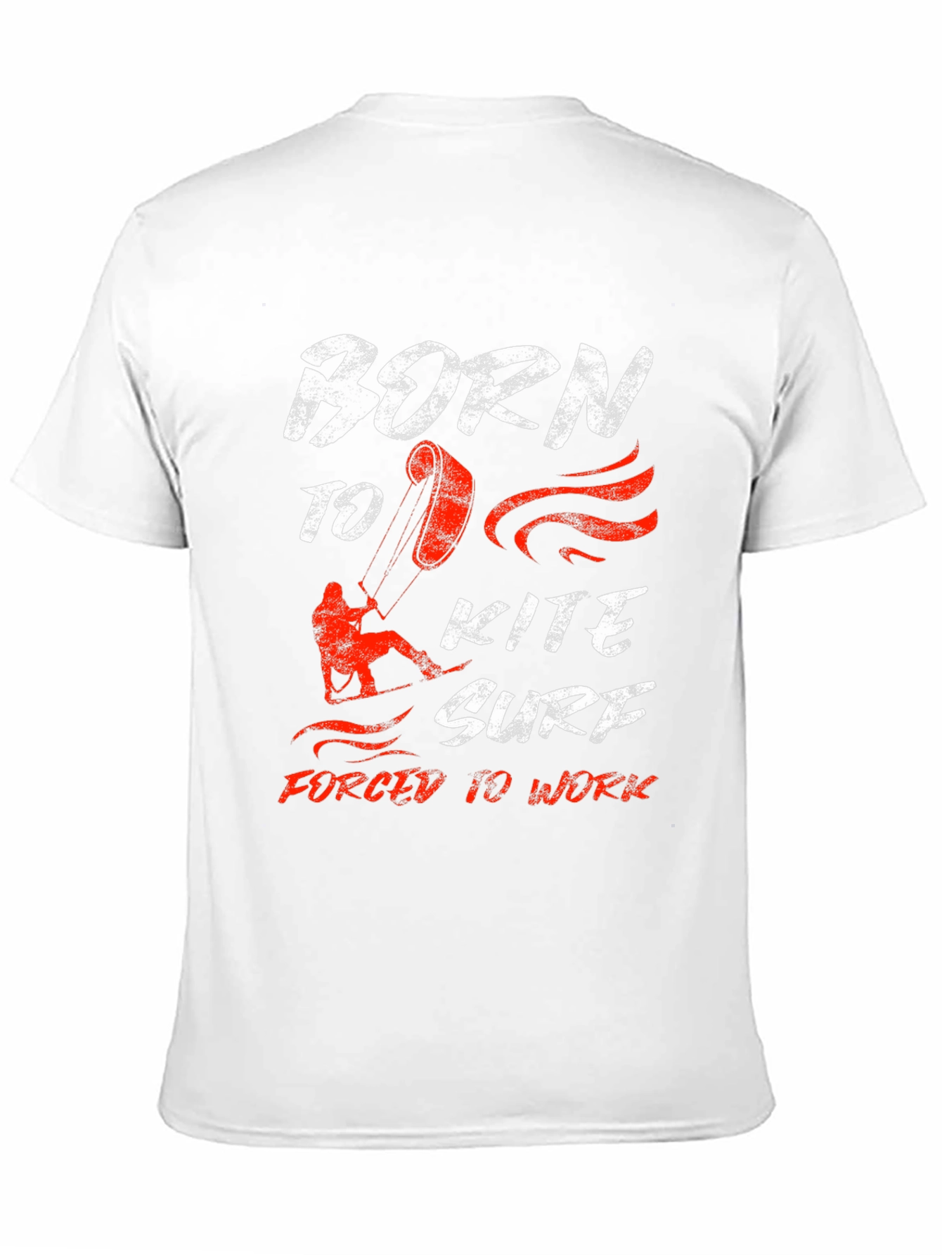 Born to Kite Surf T-Shirt: Kitesurfing Graphic Tee